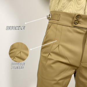 buckle pant golden