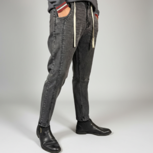 full panel pants gray