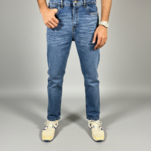 regular denim jeans mid blue
