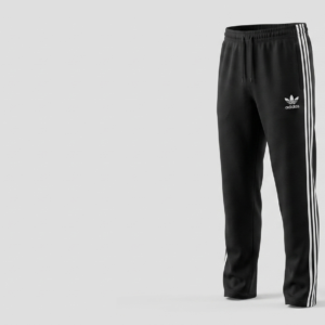 jersey trouser with 3 strips lines