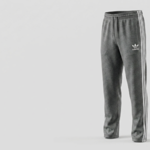 jersey trouser with 3 strips lines